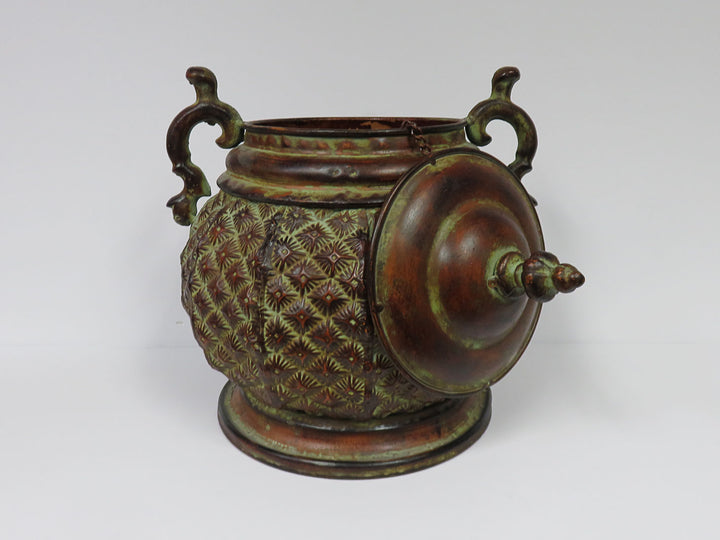 Lidded Decorative Vessel