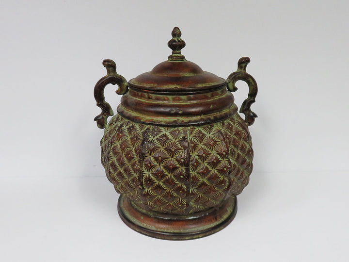 Lidded Decorative Vessel
