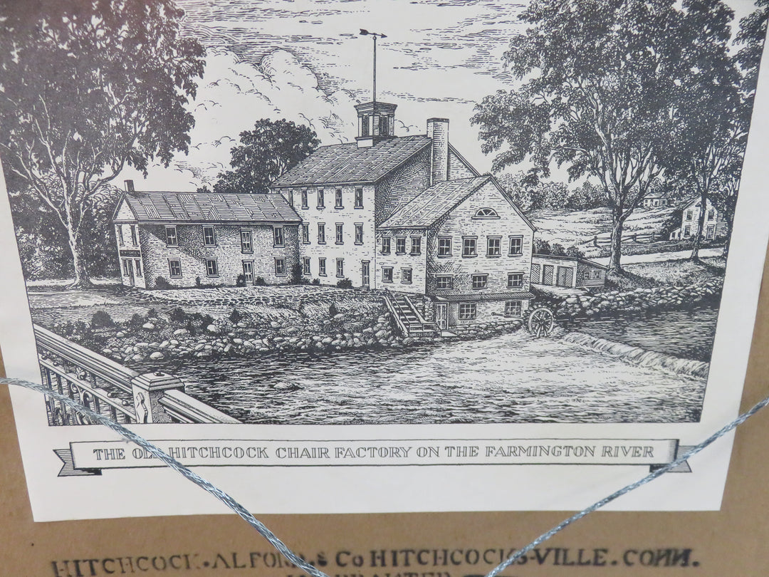 Hitchcock Stenciled Mirror