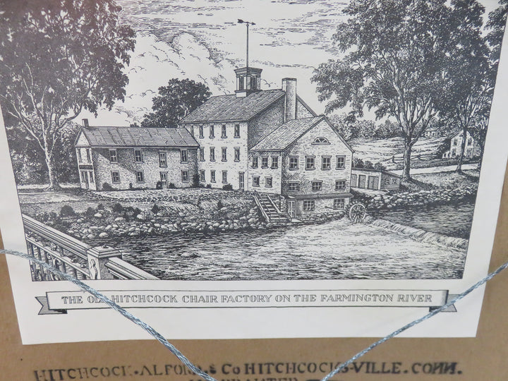 Hitchcock Stenciled Mirror