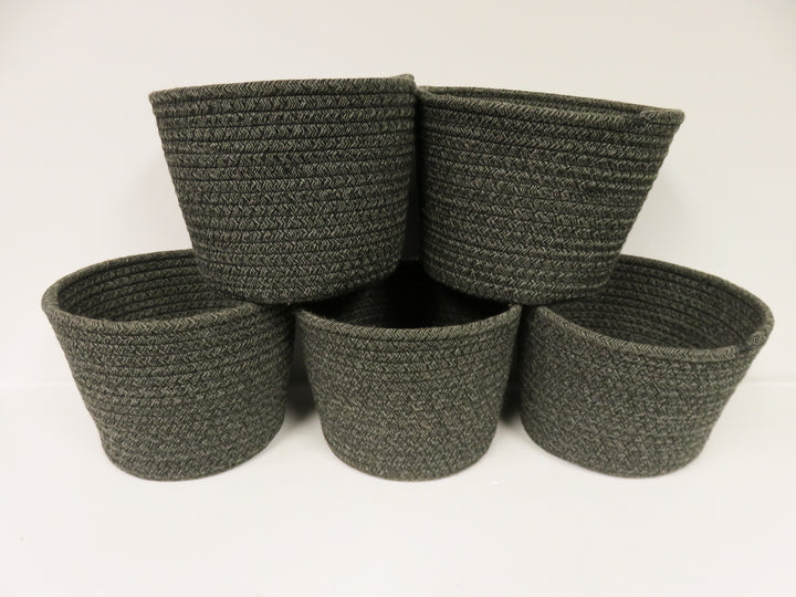 Grey Woven Baskets