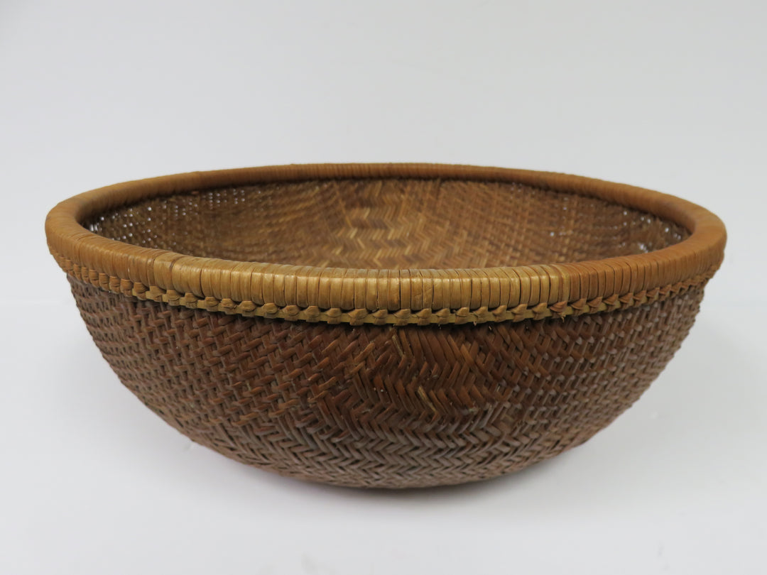 Woven Patterned Basket