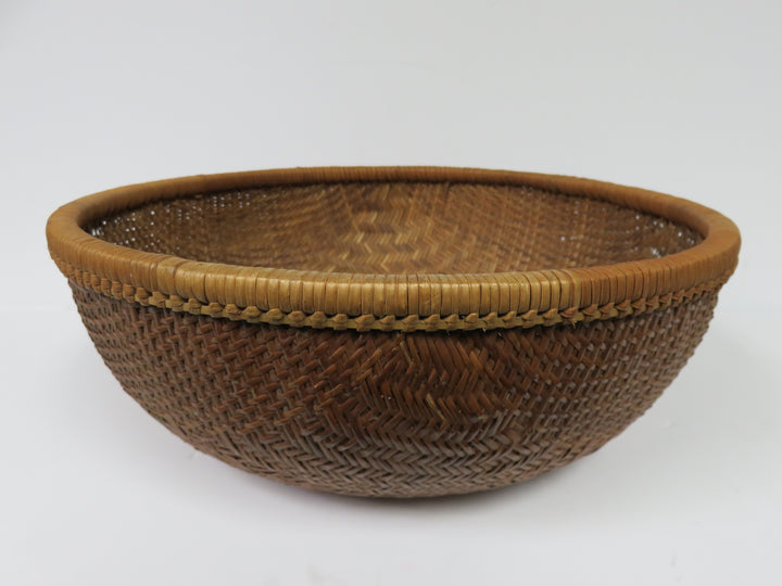 Woven Patterned Basket