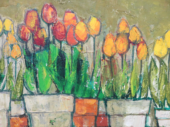 "Victorian Spring" M. Shotola Original Artwork