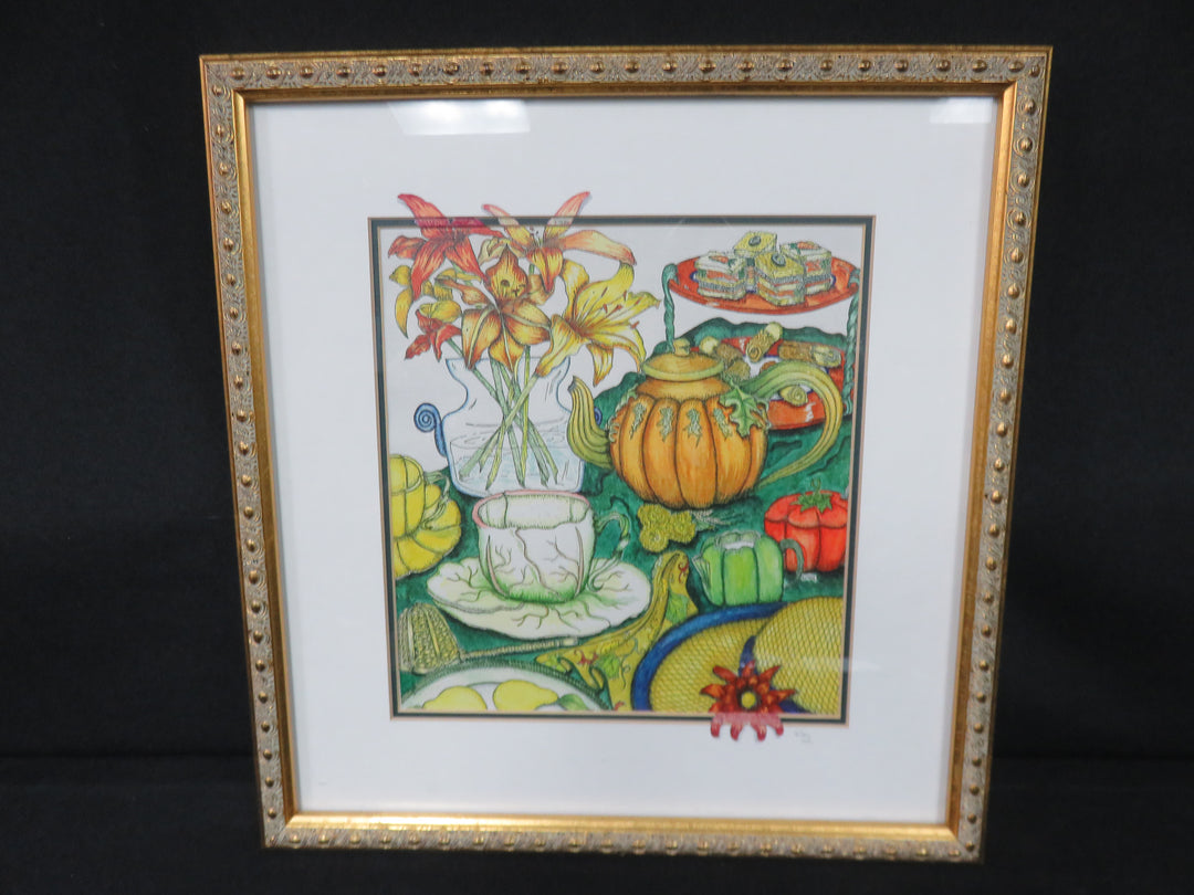 "Harvest Tea" Print Art