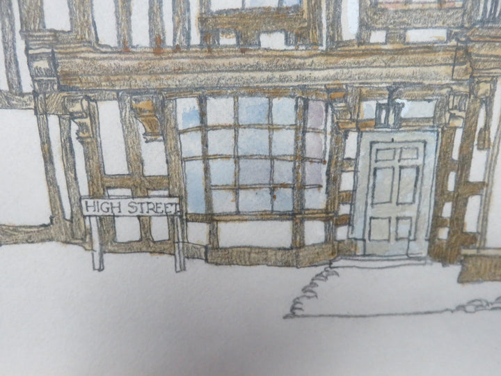 Stratford on Avon Watercolor