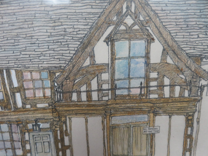 Stratford on Avon Watercolor
