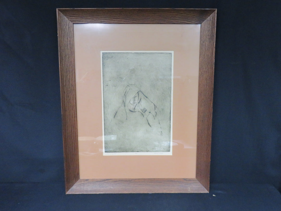"Woman in the Mist" Print