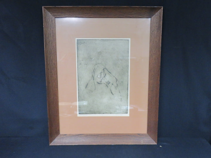 "Woman in the Mist" Print