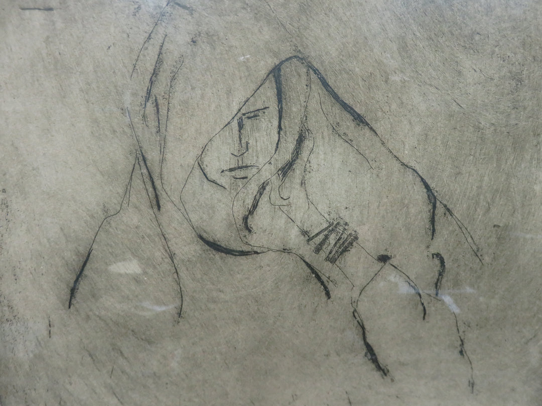 "Woman in the Mist" Print