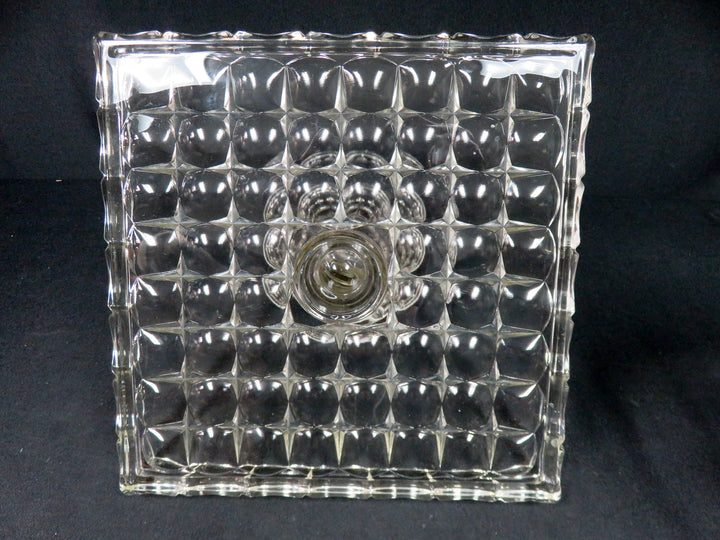 Indiana Glass Square Cake Stand