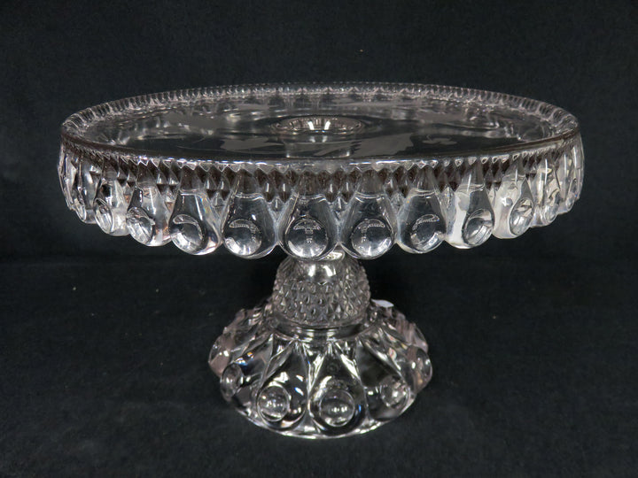 Antique Fostoria Cake Stand