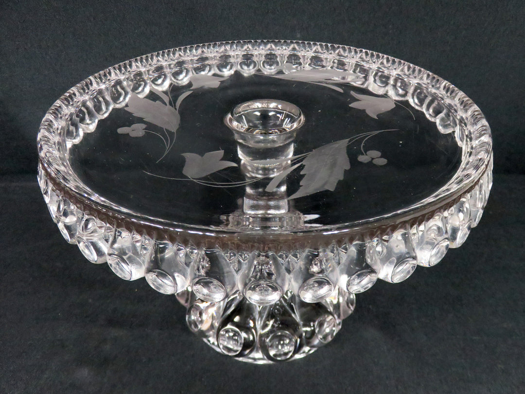 Antique Fostoria Cake Stand