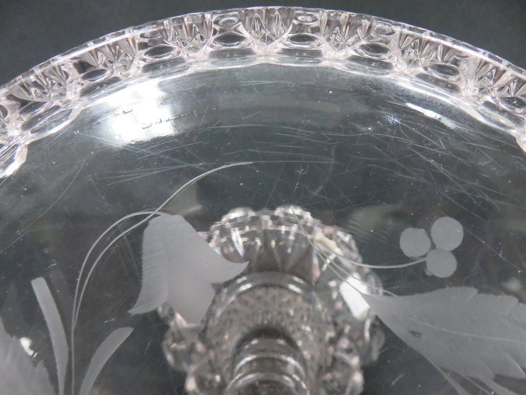 Antique Fostoria Cake Stand
