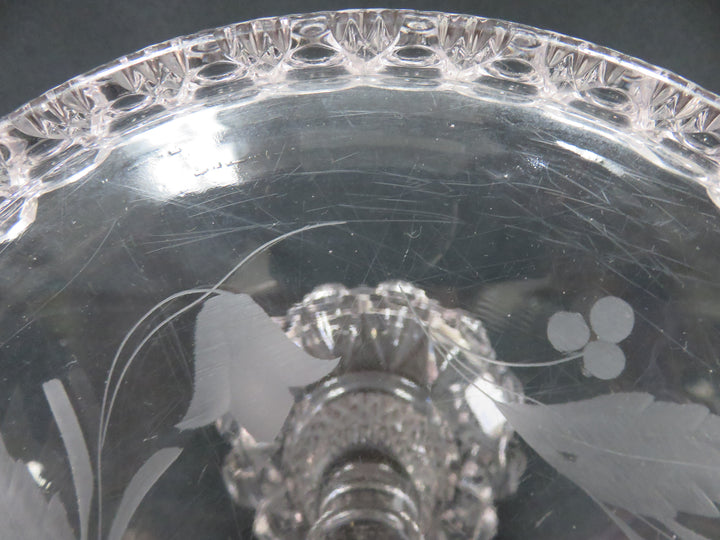 Antique Fostoria Cake Stand