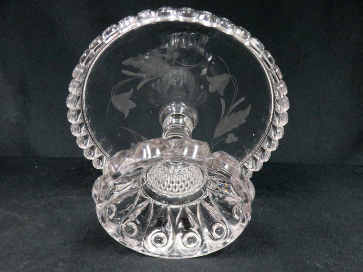 Antique Fostoria Cake Stand