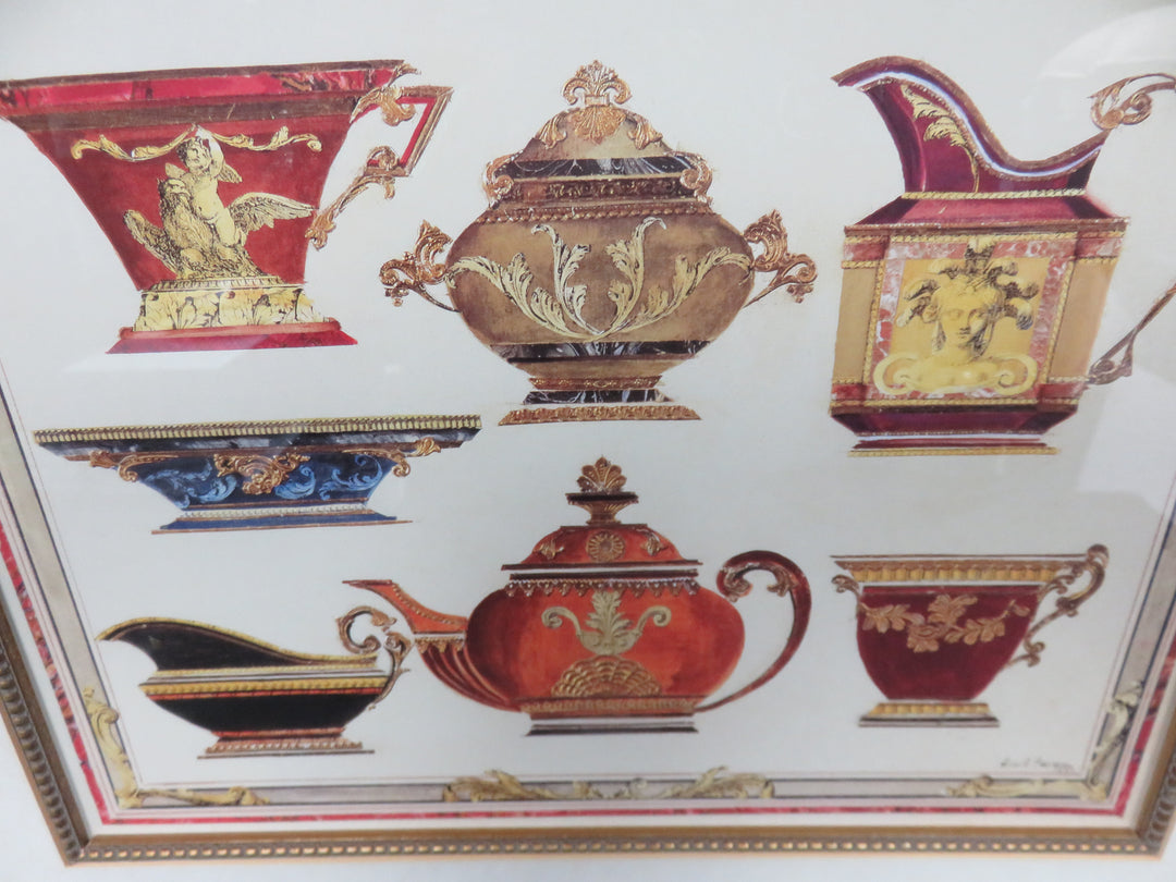 Antique Vessels Print