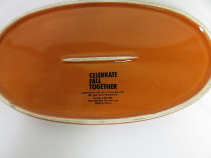 Fall Salt & Pepper / Butter Dish