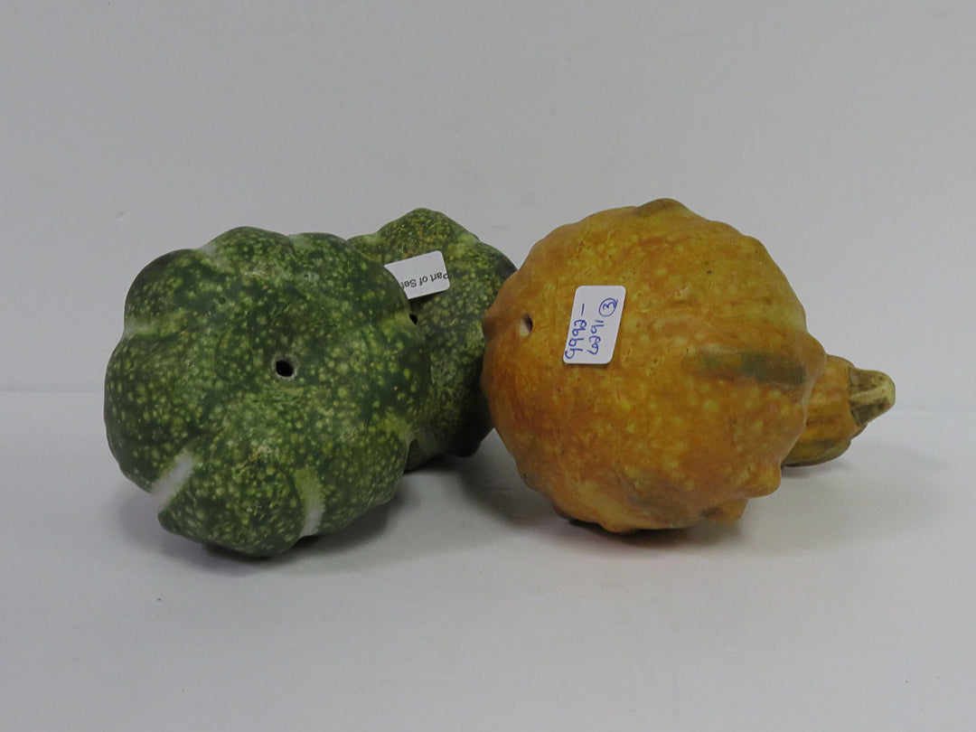 Ceramic Fall Gourds