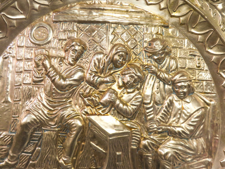 Embossed Wall Medallion
