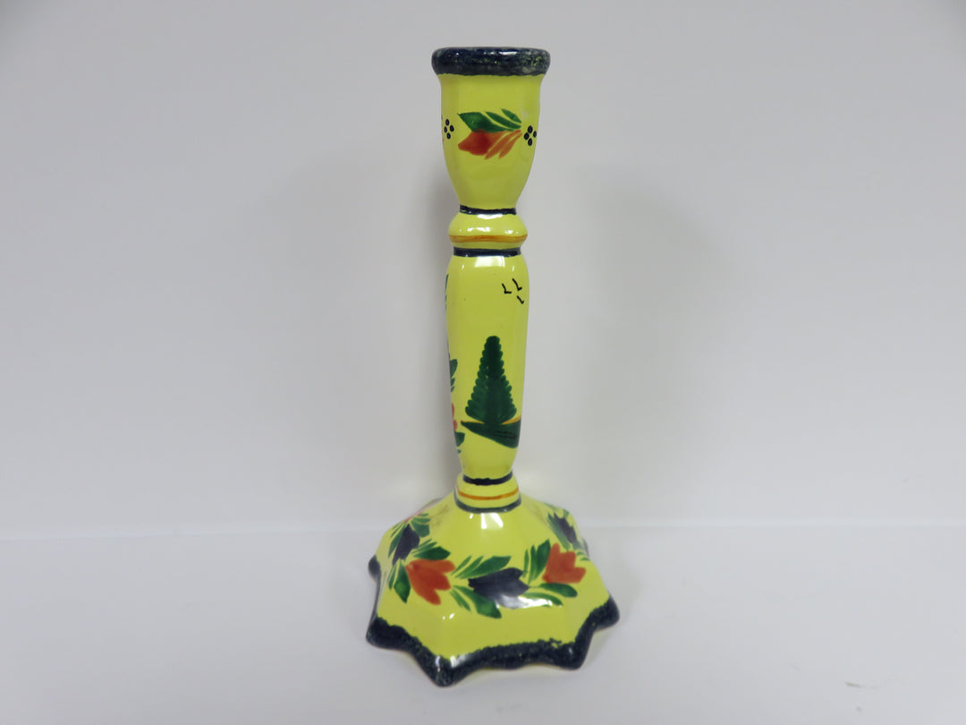 Henriot Quimper Candlestick