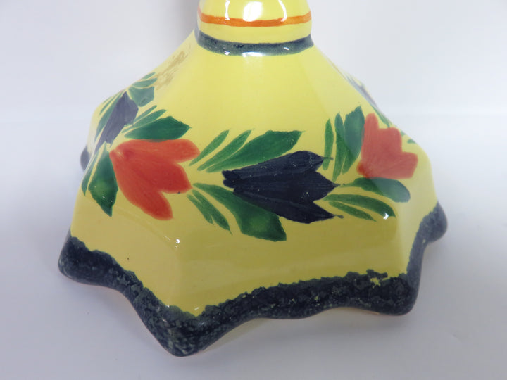Henriot Quimper Candlestick