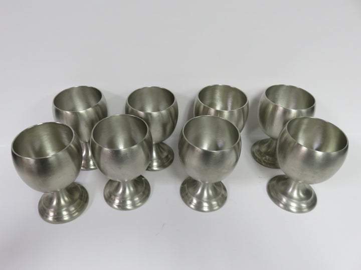 Nantucket Pewter Water Goblets