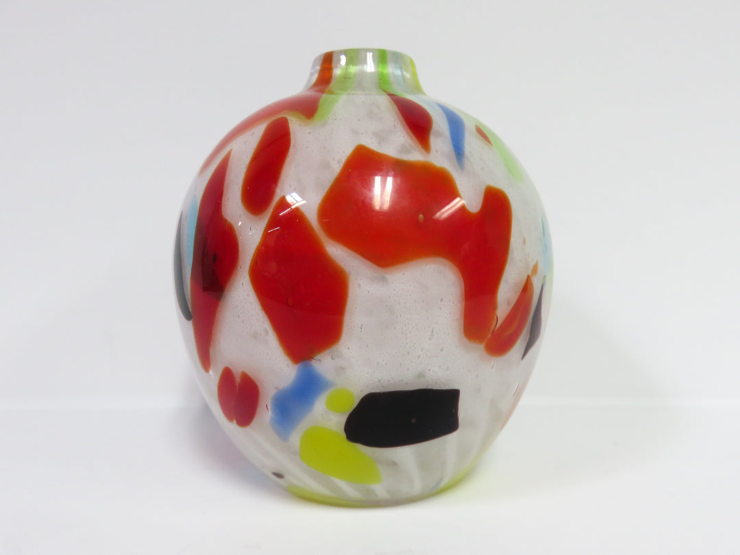 Crate & Barrel Murano Sytle Bud Vase