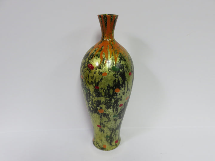 Gold Multicolored Vase