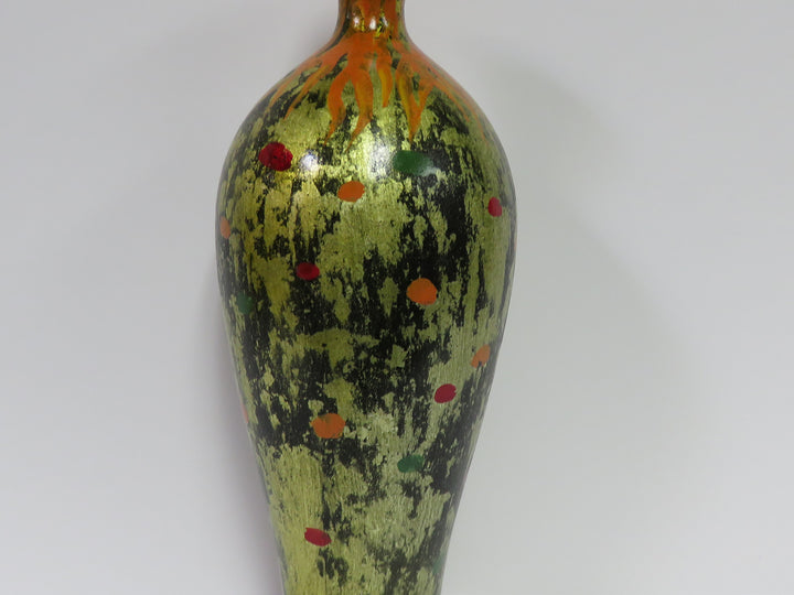 Gold Multicolored Vase