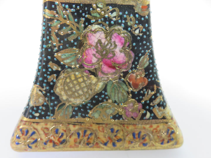 Vintage Satsuma Candlesticks