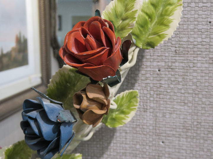 Vintage Floral Mirror