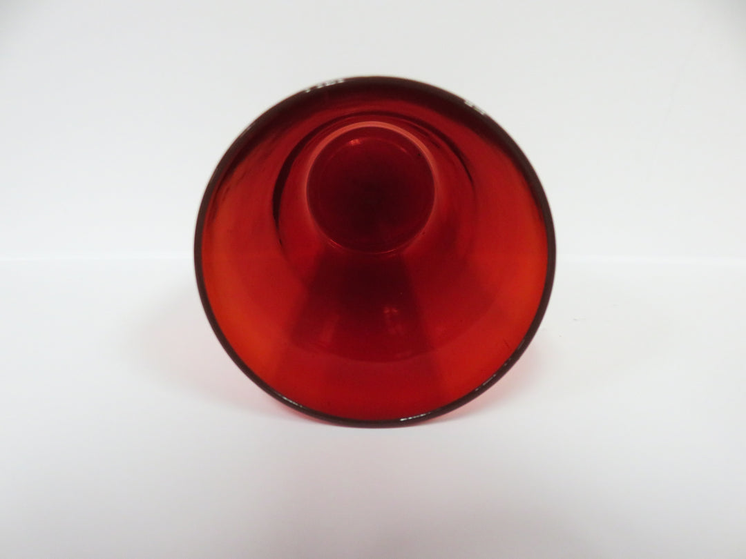 Ruby Red Glass Tumblers