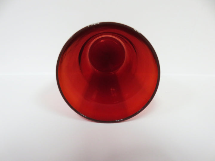 Ruby Red Glass Tumblers