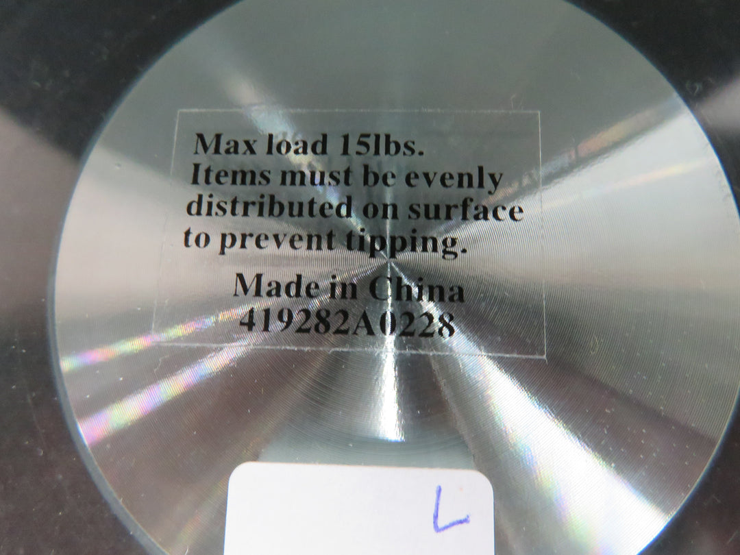 Tempered Glass Lazy Susan