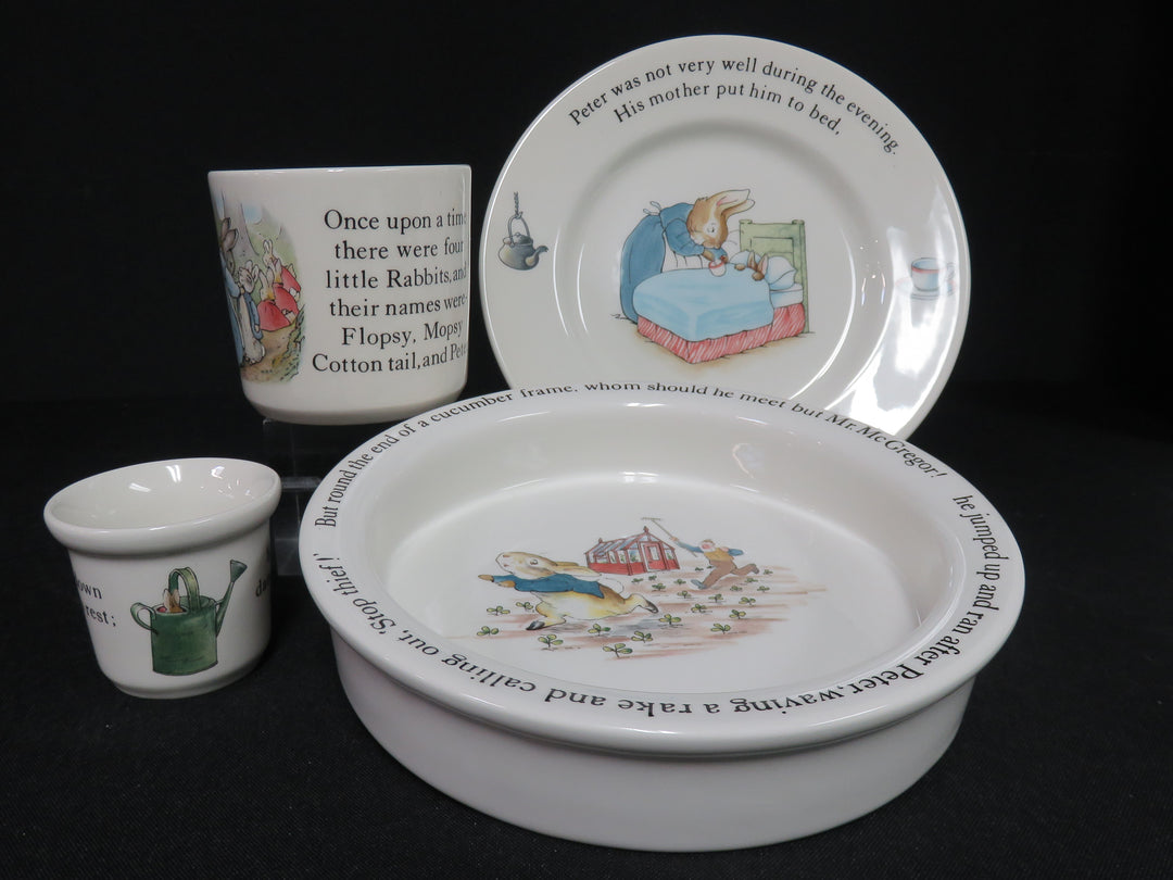 Wedgwood Peter Rabbit Child's Dish Set