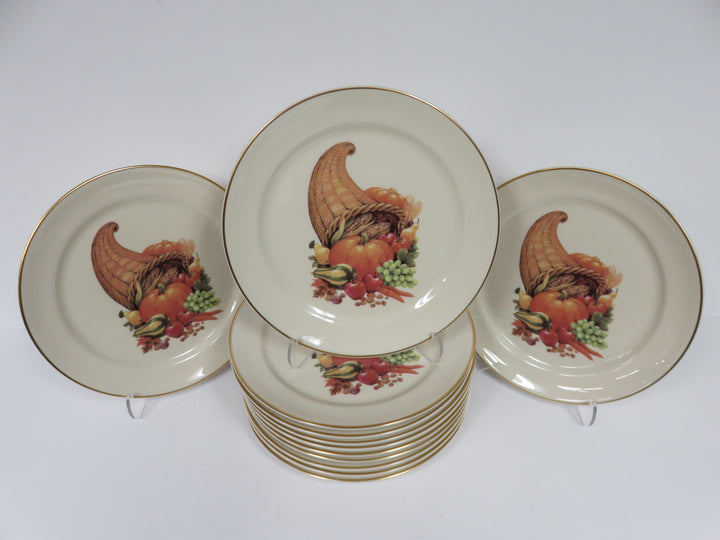 Pickard Thanksgiving Salad/Dessert Plates