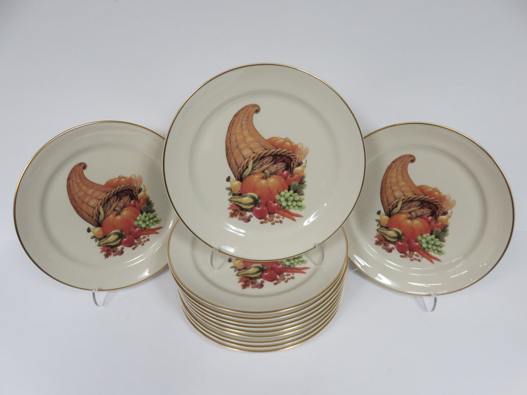 Pickard Thanksgiving Salad/Dessert Plates