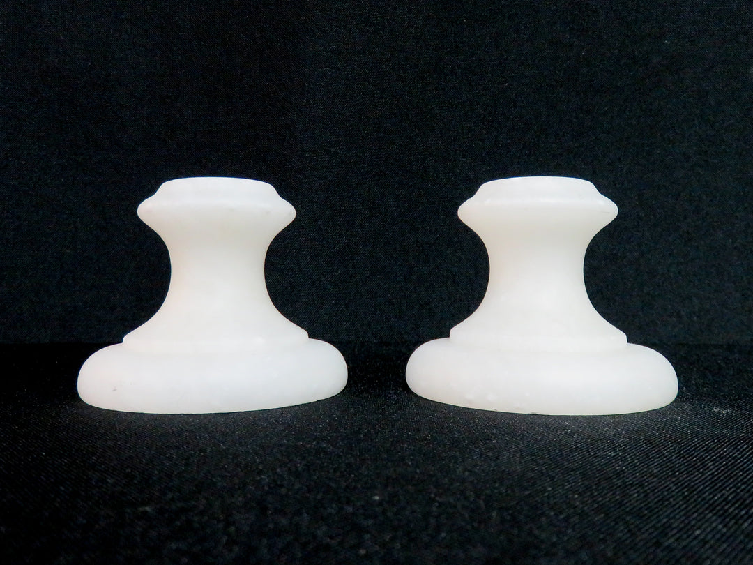 Pair of Alabaster Candlesticks