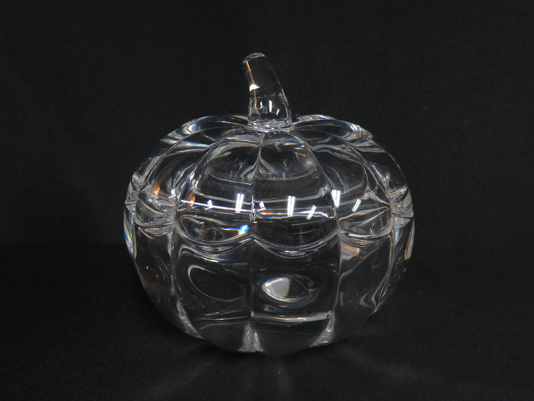 Covered Pumpkin Shaped Bowl