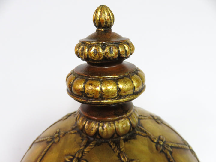 Decorative Gold Tall Bowl