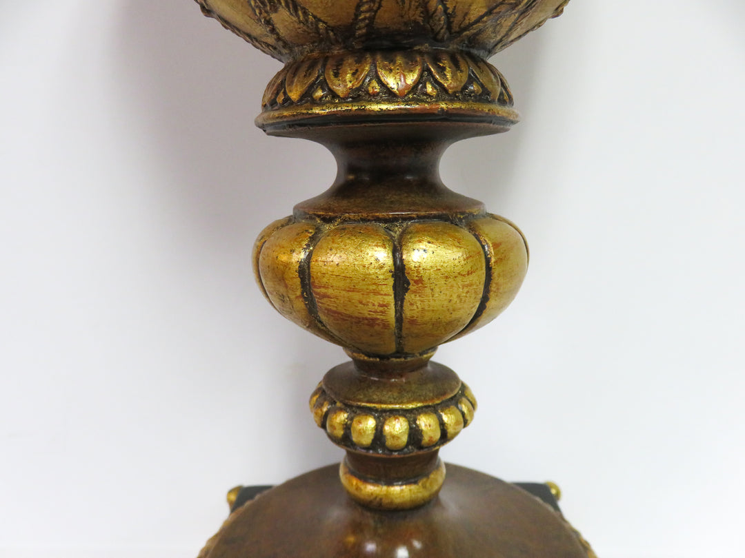 Decorative Gold Tall Bowl