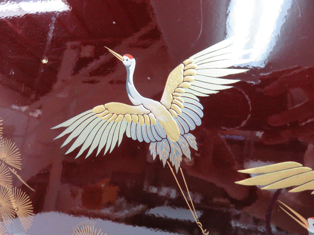Lacquered Handled Tray