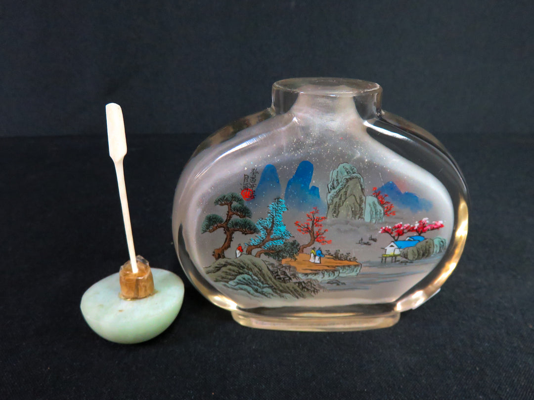 Hand Painted Snuff Bottle