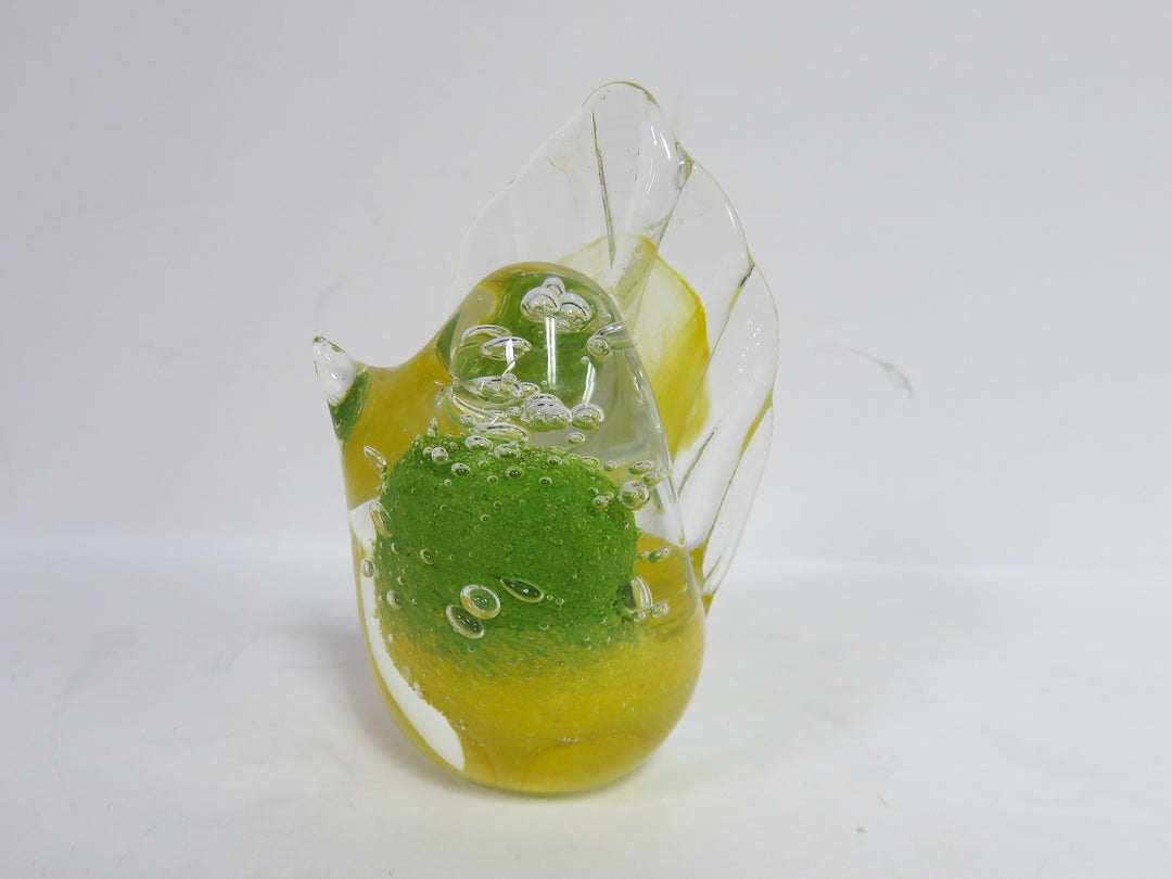 Art Glass Bird Figurine
