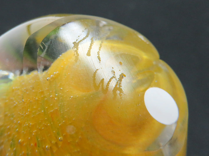 Art Glass Bird Figurine