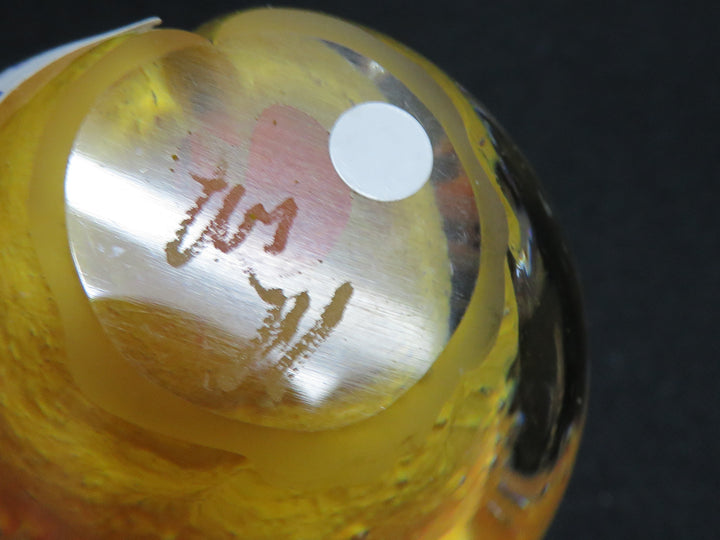 Art Glass Bird Figurine