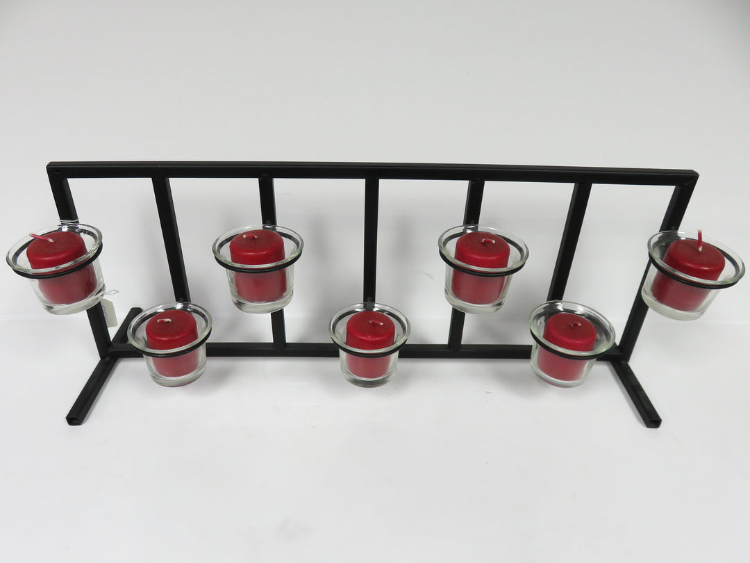 Black Metal Votive Holder