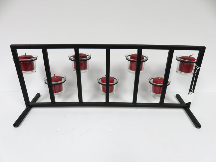 Black Metal Votive Holder