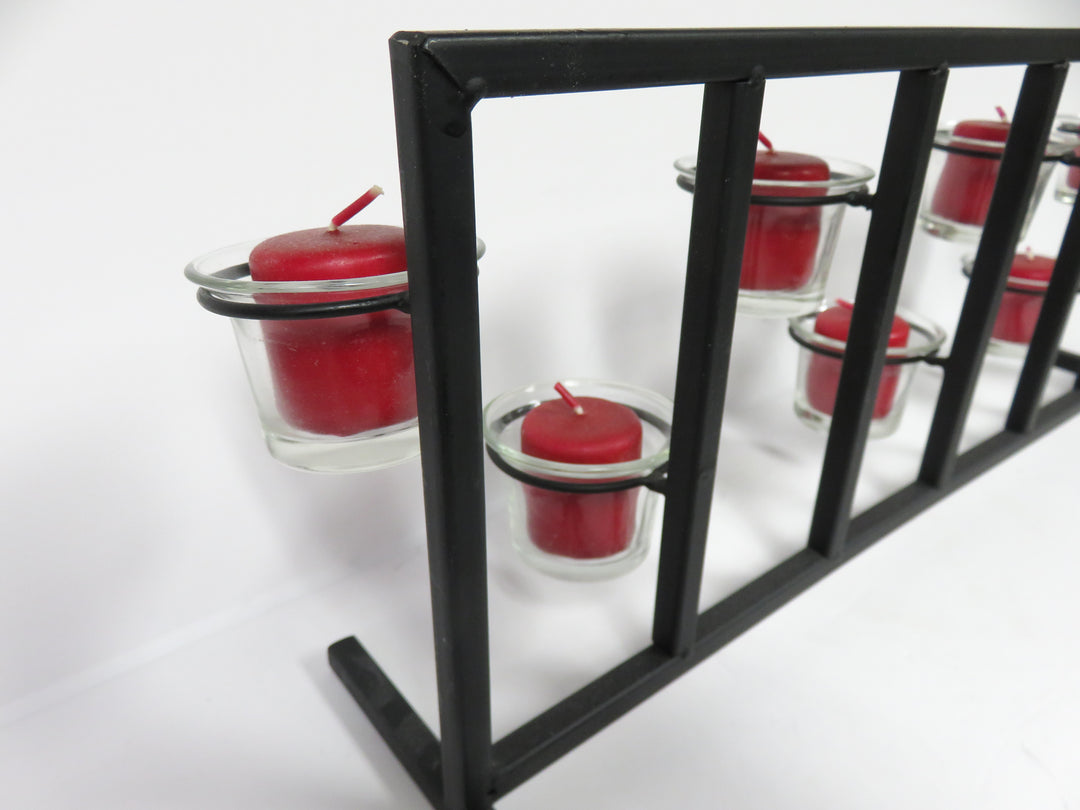 Black Metal Votive Holder